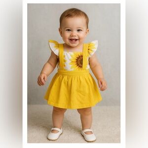 Romper for baby girl